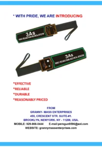 Hand Held Metal Detector