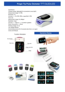 Finger Tip Pulse Oximeter