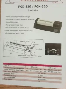 Laminator FGK-320